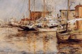 Oyster Boote North Niet Impressionist Seenlandschaft John Henry Twachtman
